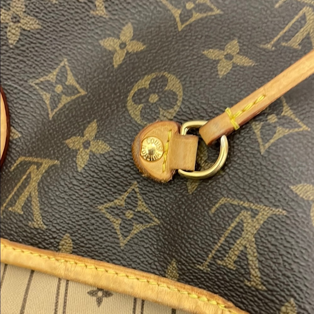 Louis Vuitton Brown Monogram Tote Bag - Picture 7 of 7